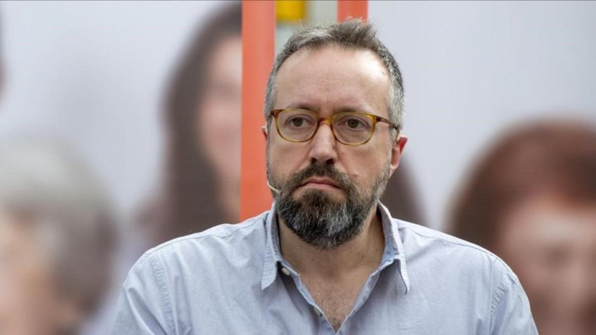 Juan Carlos Girauta, portavoz de Ciudadanos en el Congreso.-FERRAN SENDRA