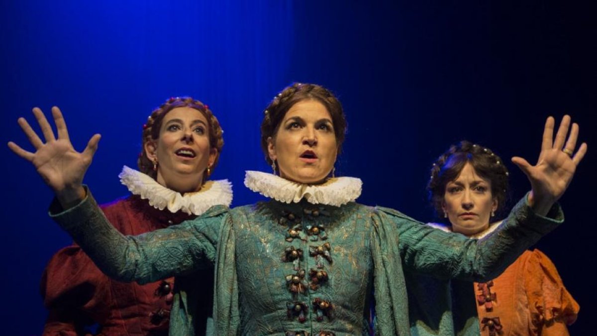 Una escana de ‘La ternura’ que llega este fin de semana al teatro Calderón.-E.M