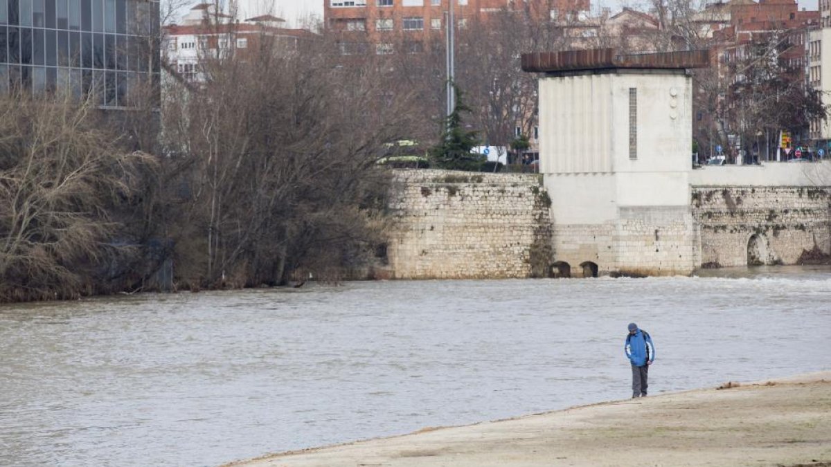 Río Pisuerga a su paso por Valladolid.-MIGUEL ÁNGEL SANTOS