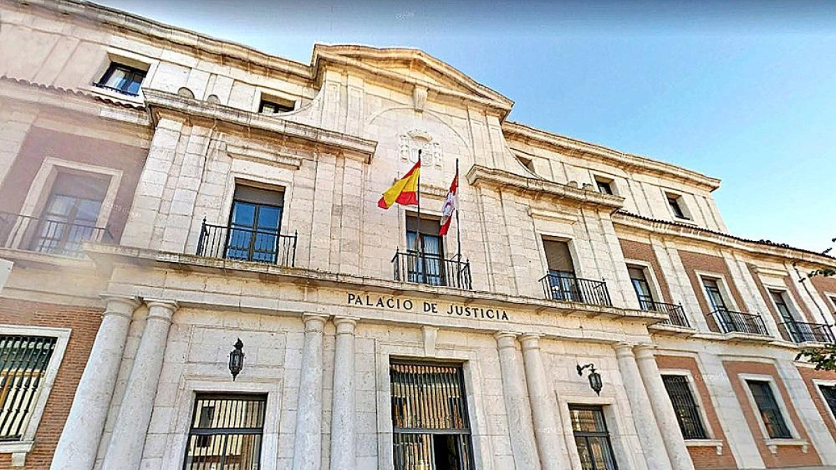 Fachada de la Audiencia Provincial de Valladolid, imagen de archivo.