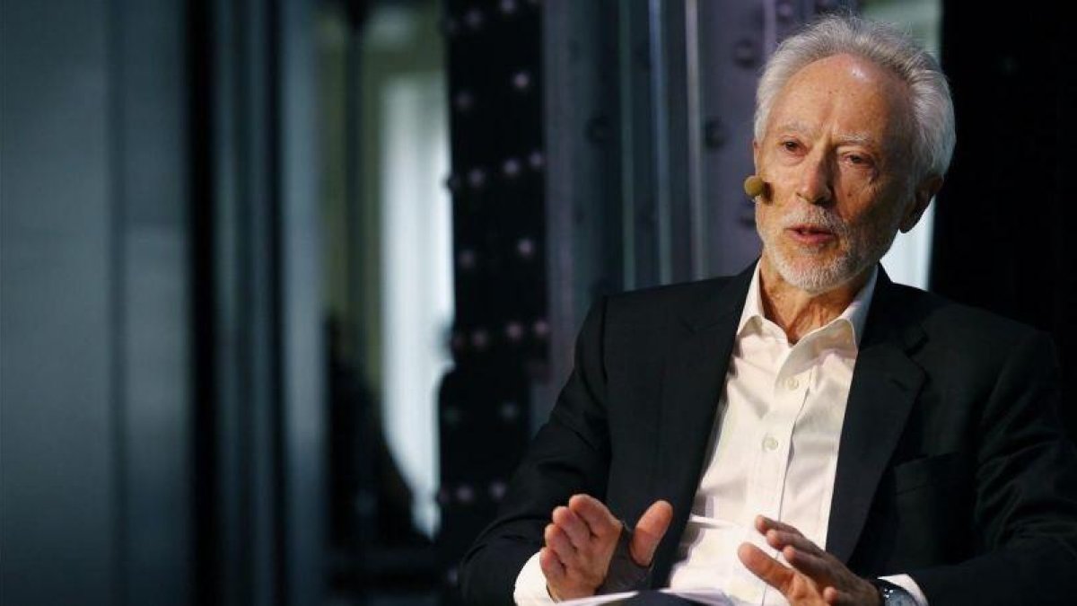 El premio Nobel J. M. Coetzee presenta en Madrid su nuevo libro.-J P GANDUL