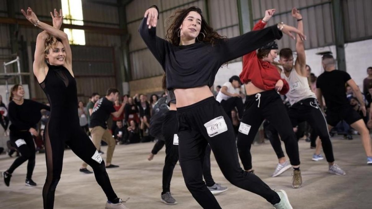 Casting del nuevo concurso de Movistar+ Fama a bailar, en la Antigua Fabrica de Galletas de Bilbao.-VINCENT WEST