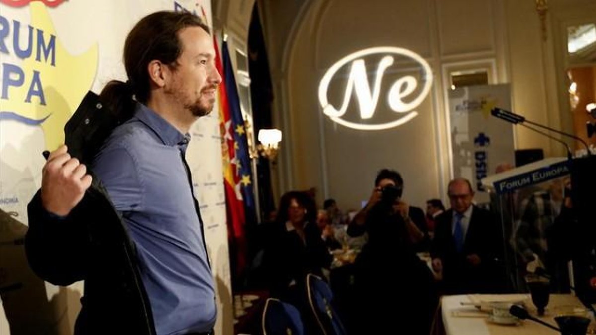 El secretario general de Podemos se ve ganador: