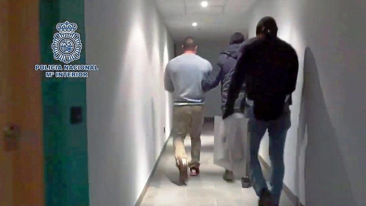 Uno de los detenidos en la Operación Jeta Cachalote contra el tráfico de productos anabolizantes.-E. M.