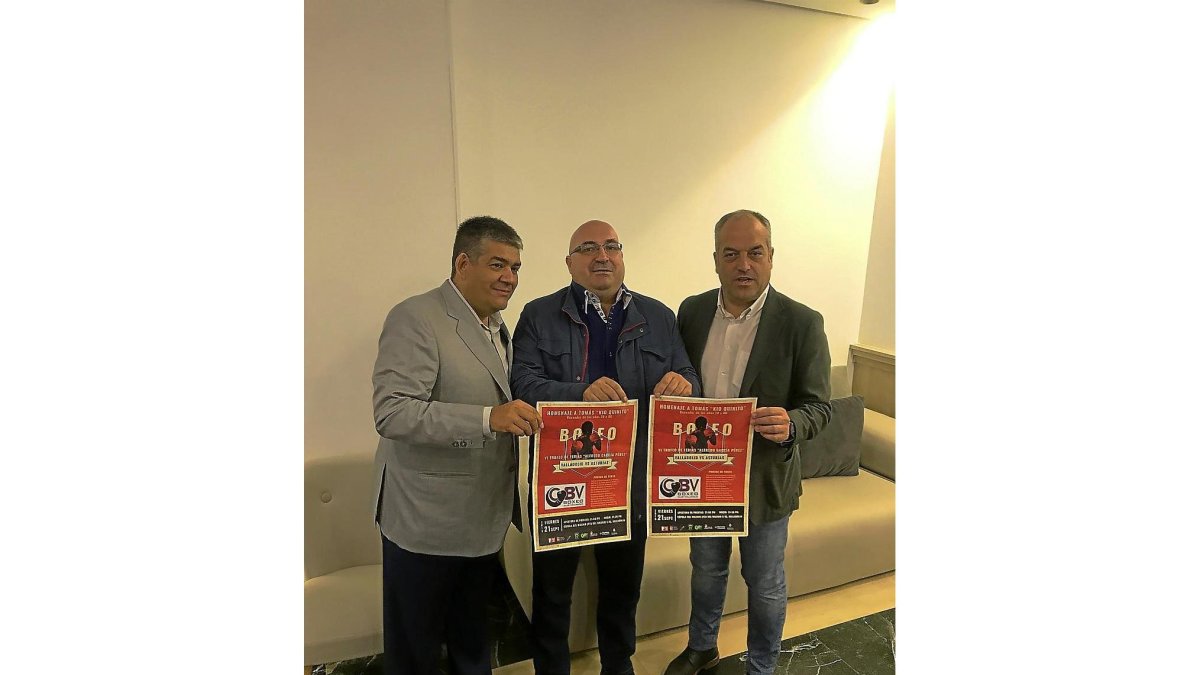 Luis García, Pedro Retuerto y Francisco Fuentes.-G. V.