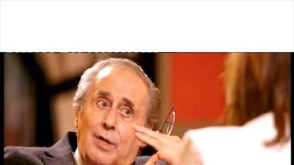 Jaime Peñafiel, en el sofá de Pepa Bueno (Viajando con Chester).-