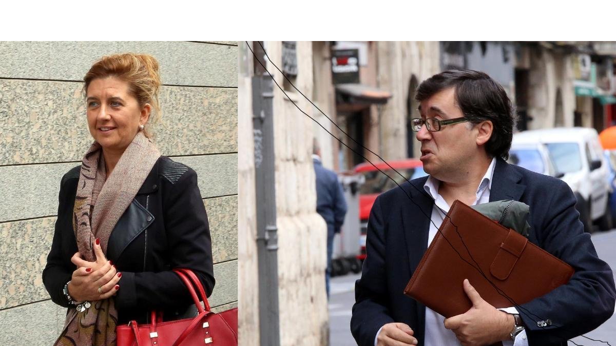Begoña Hernández y Rafael Delgado.-ICAL