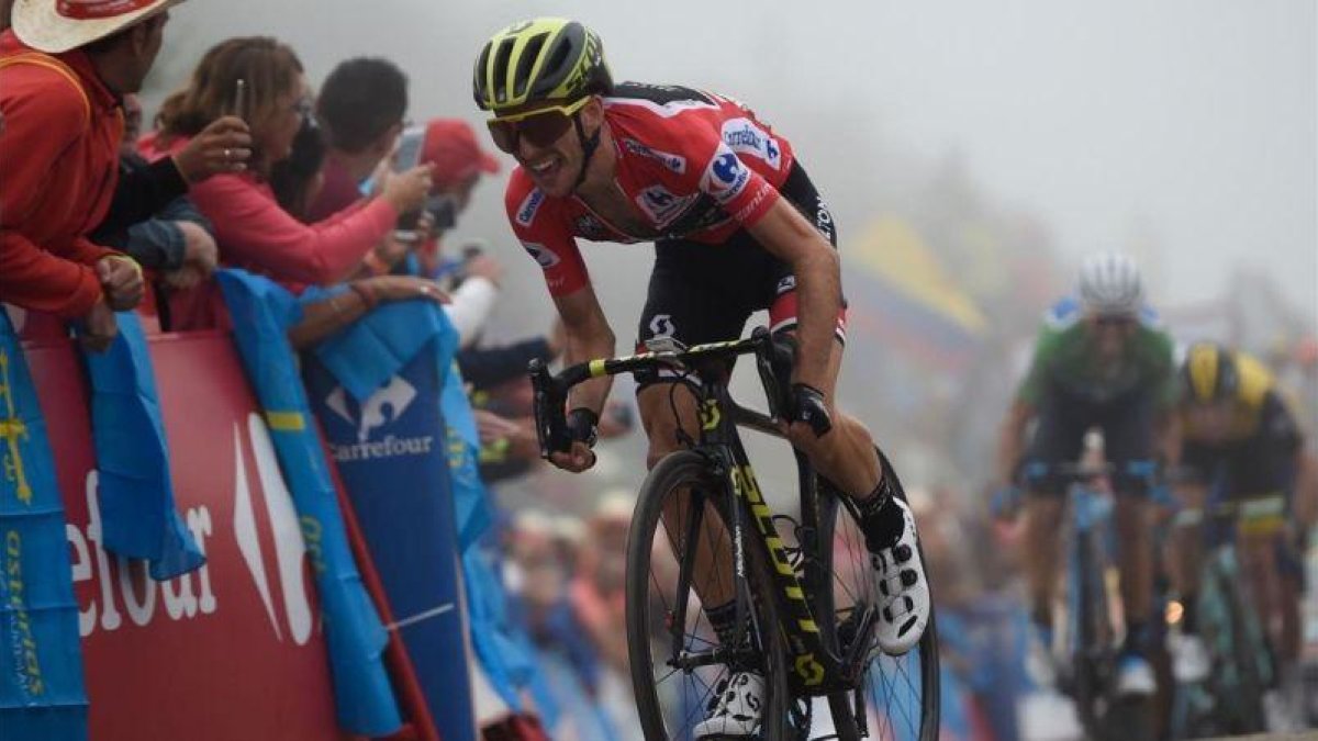 Simon Yates, ganador de La Vuelta 2018.-EL PERIÓDICO