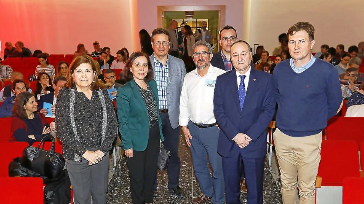 Victoria Soto, Ovi Barceló (en el centro), Daniel Miguel San José y Roberto Vaquero.-J.M. LOSTAU