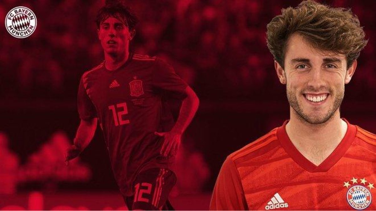 Álvaro Odriozola nuevo jugador del Bayern de Múnich.-TWITTER / BAYERN DE MÚNICH