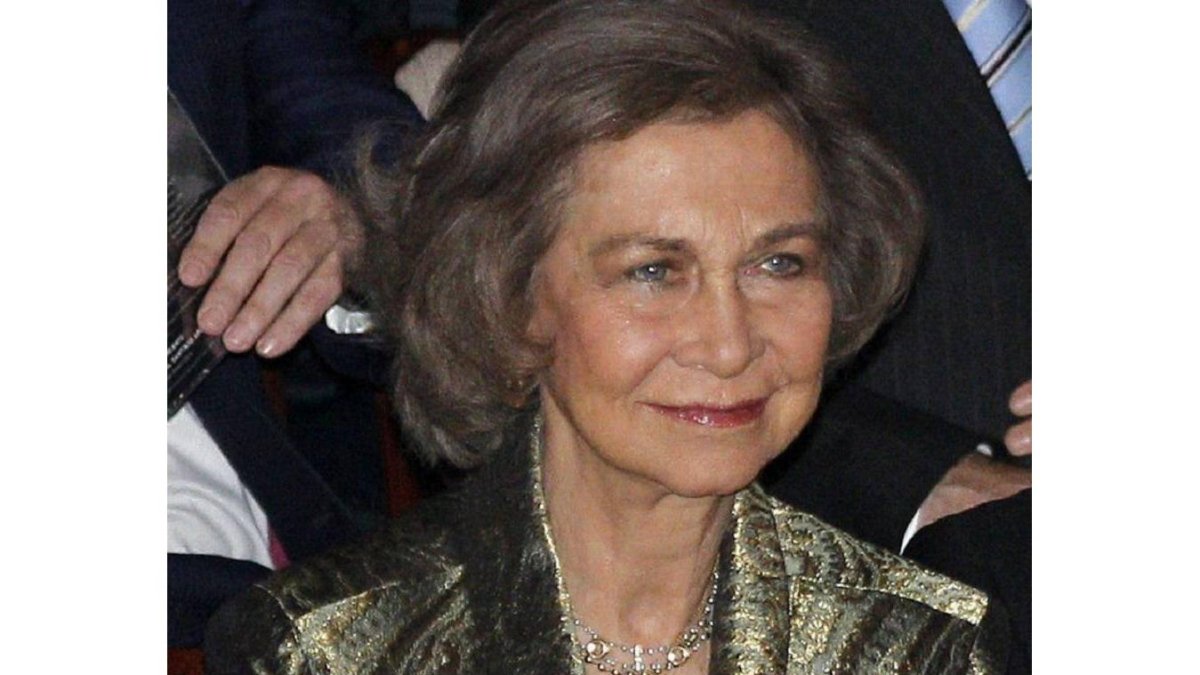 La reina Doña Sofía durante el concierto de Raphael en el Auditorio Nacional-Alberto Martín