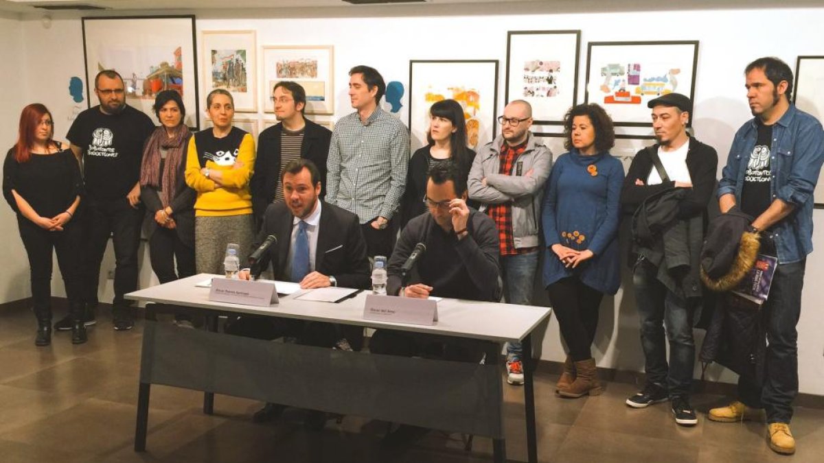 Veintidós ilustradores vallisoletanos participan en la exposición 'Ilustradores vallisoletanos. Entre la creación y el oficio', en la Sala Municipal de Exposiciones de la Casa Revilla.-ICAL