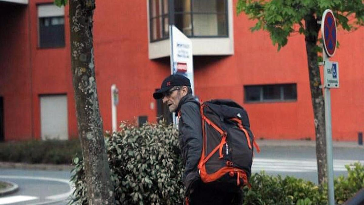 Última imagen de Josu Ternera antes de ser detenido en Sallanches (Francia)-