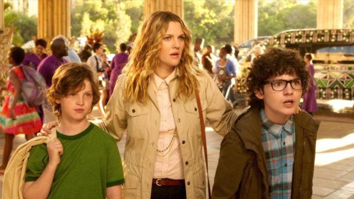 Drew Barrymore, en una imagen de la película Juntos y revueltos.-EL PERIÓDICO