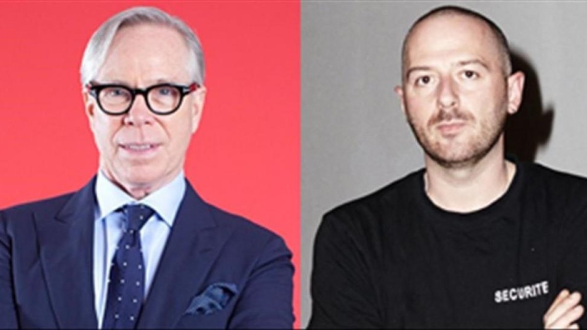 Tommy Hilfiger y Demna Gvasalia, director creativo de Vetements.-