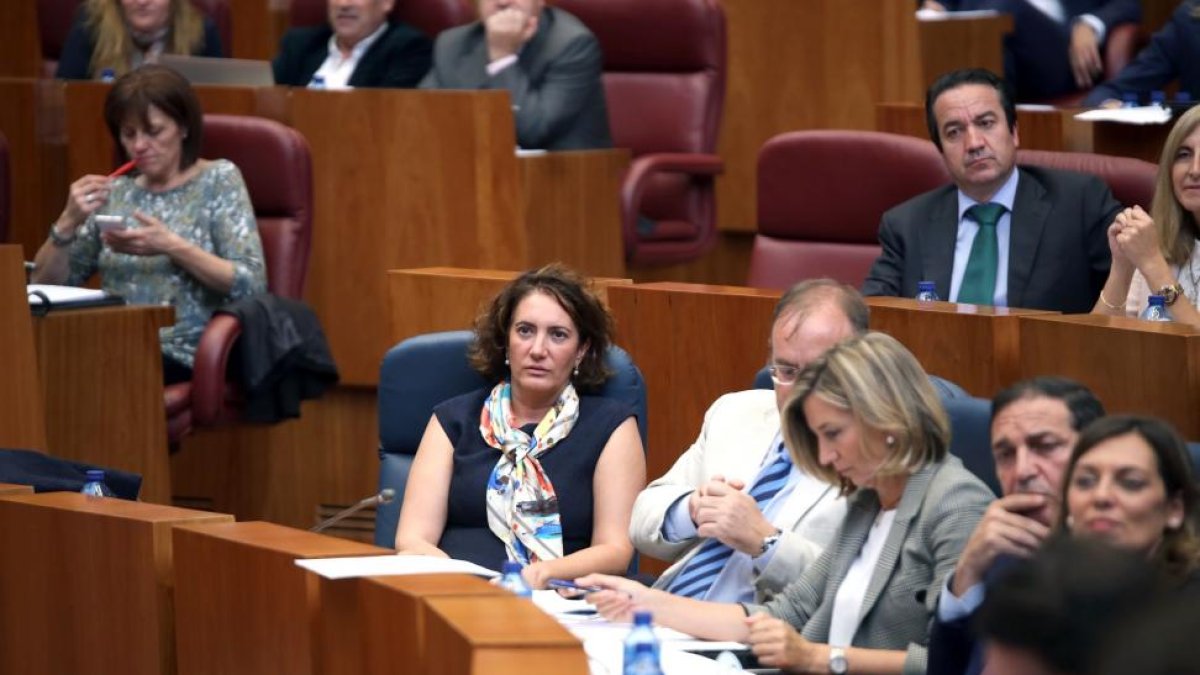 ) La consejera de Cultura, María Josefa García (I)-ICAL