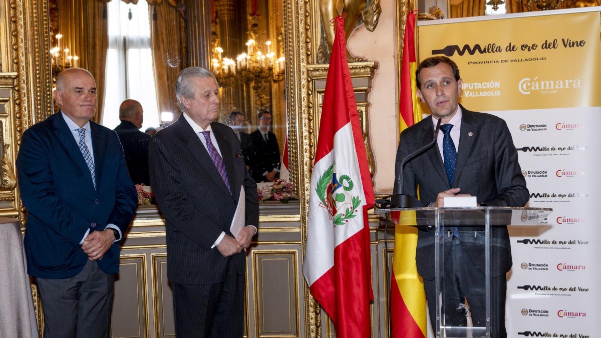 Presentación de la Milla de Oro del Vino. -EP