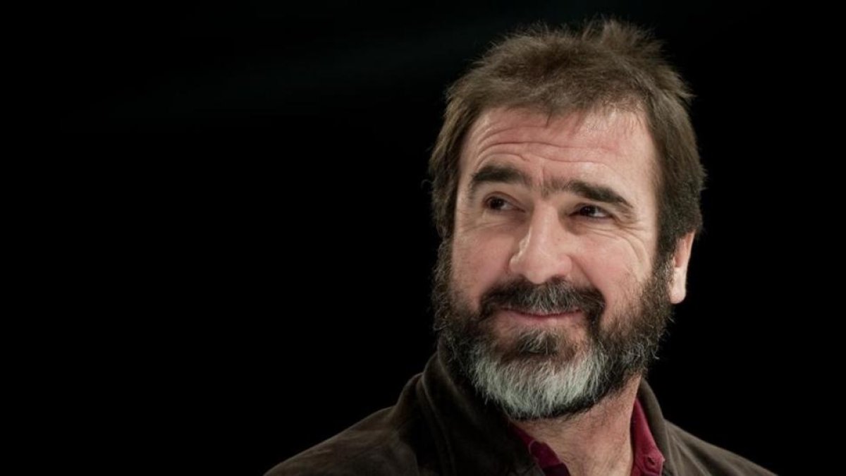 Éric Cantona en el Global Sports Forum de Barcelona 2012.-JORDI COTRINA