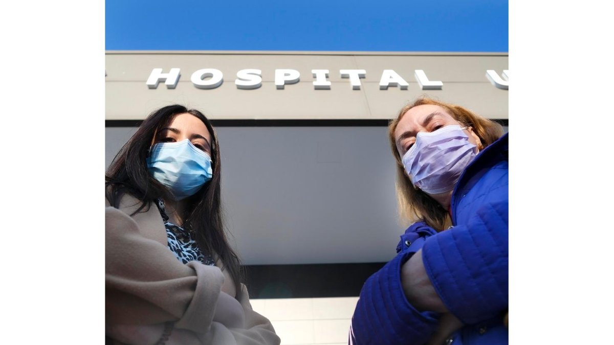 Las salmantinas Elena y Mercedes, pacientes con Covid persistente. ENRIQUE CARRASCAL