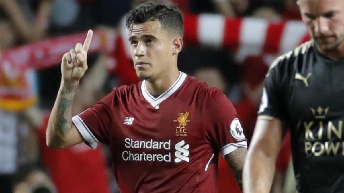 Philippe Coutinho.-/ AP / KIN CHEUNG