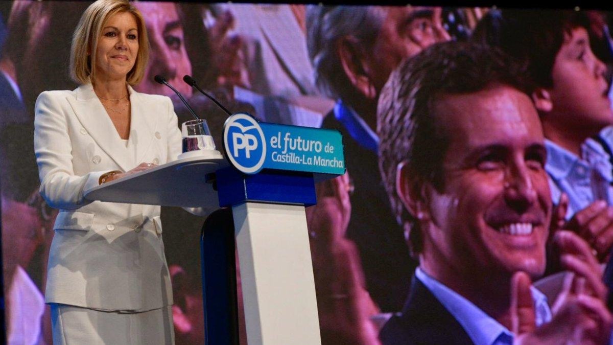 Cospedal, el pasado 7 de Octubre-