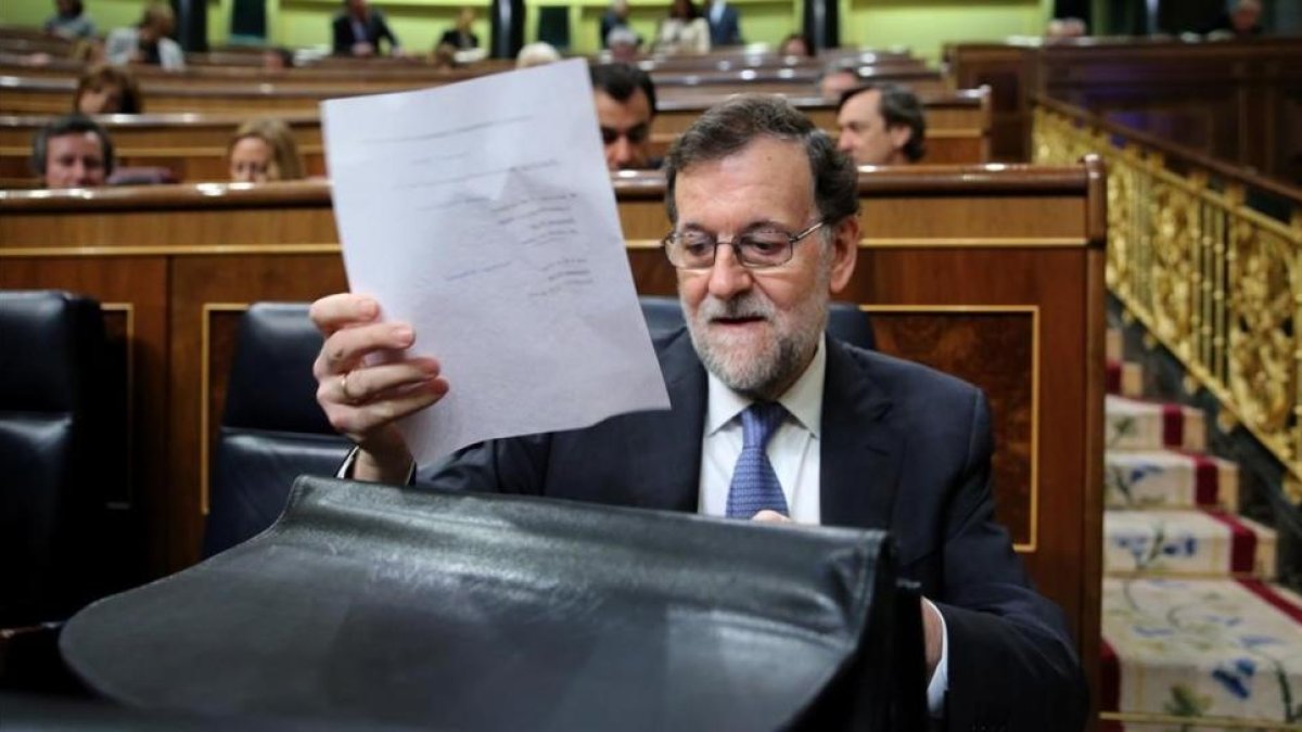 El presidente del Gobierno central, Mariano Rajoy.-JOSÉ LUIS ROCA