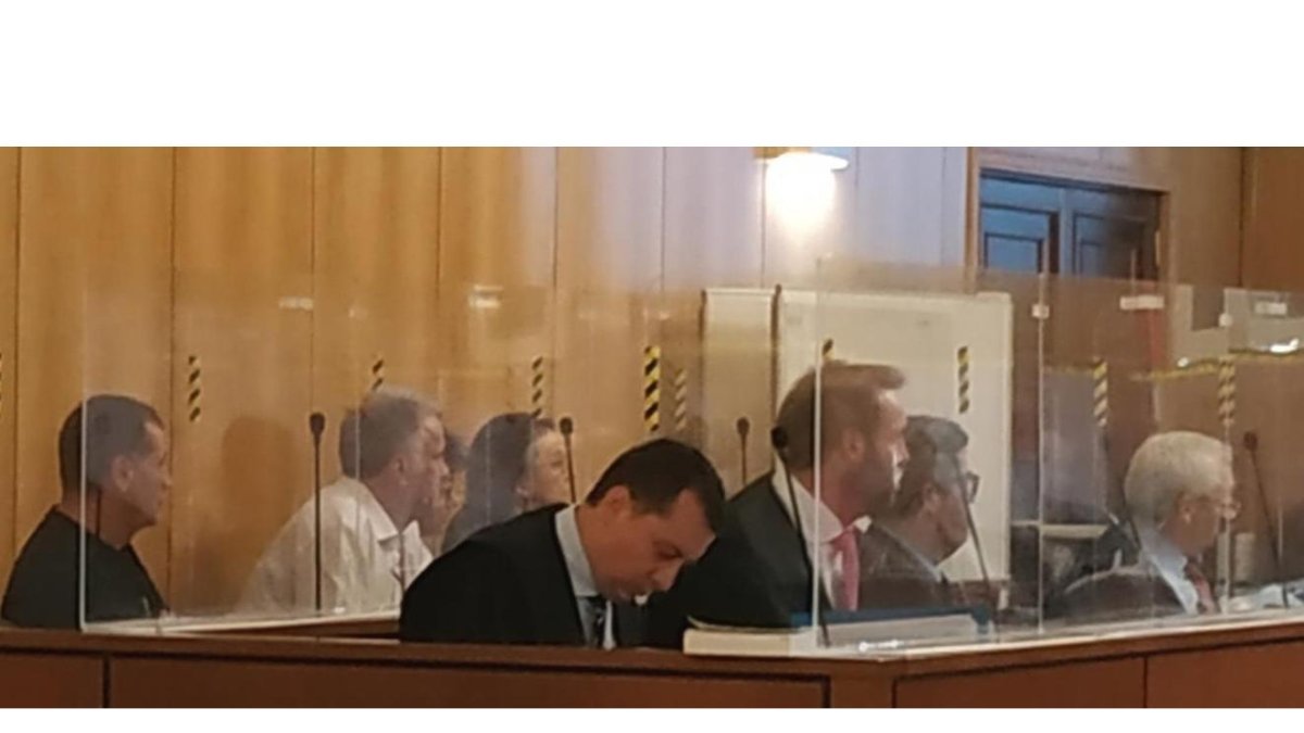 Un momento del juicio. E. P.