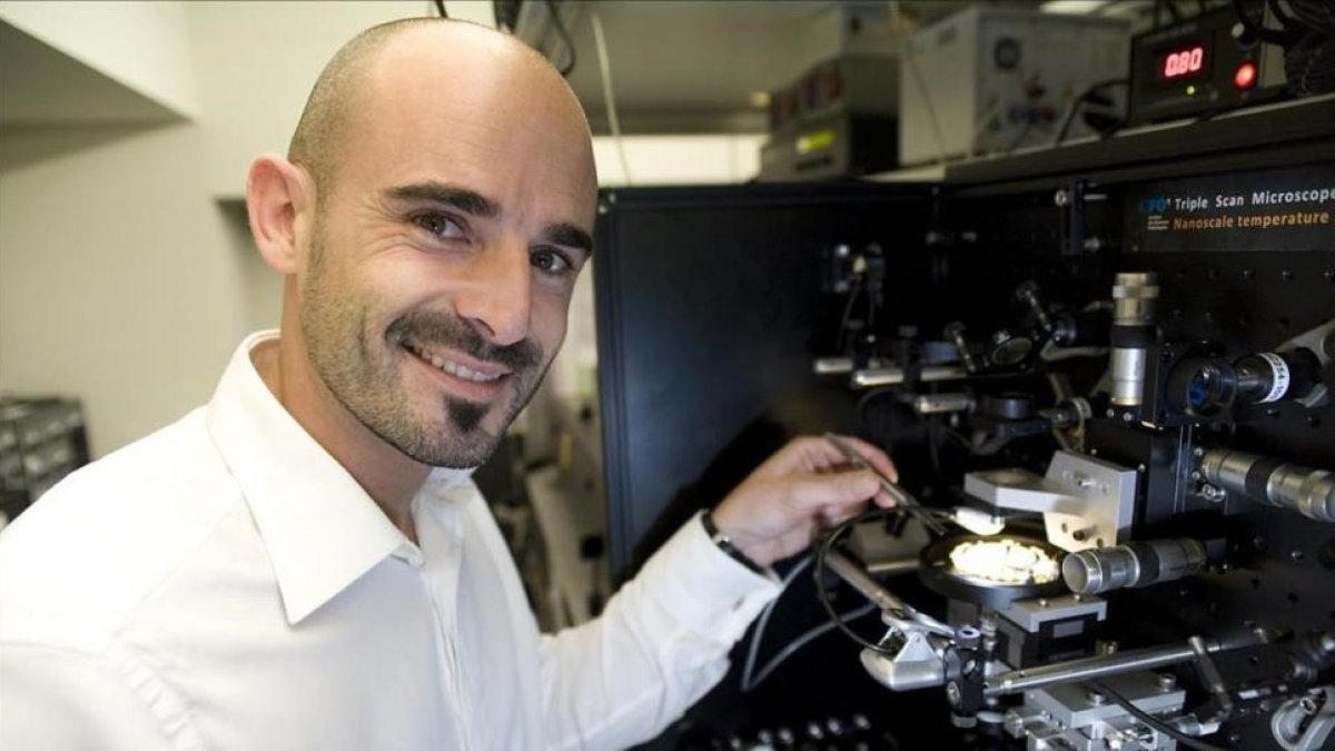 Romain Quidant, en el 2010.-ALEX BELLART
