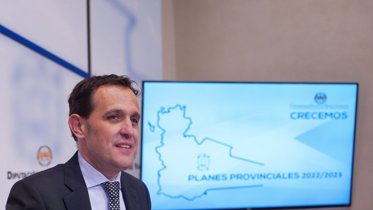 Conrado Íscar, presidente de la Diputación de Valladolid. ICAL.