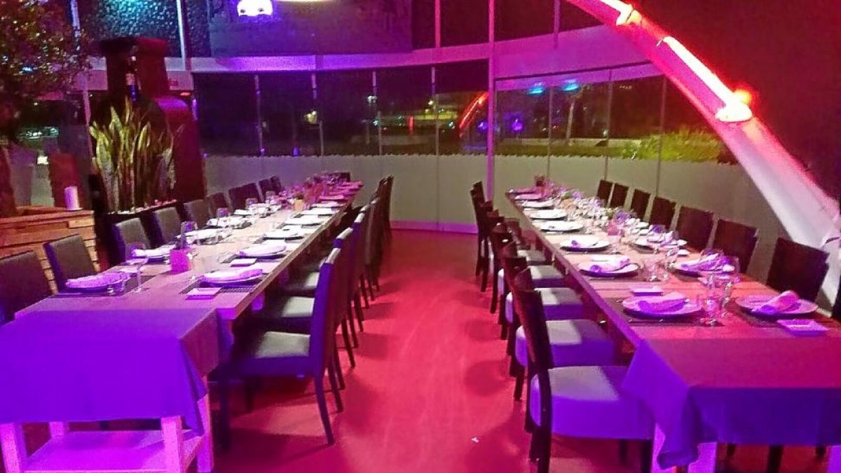 El comedor del restaurante vallisoletano Rioluz donde se celebrara el ‘Speed Dating gastronómico’.-EL MUNDO
