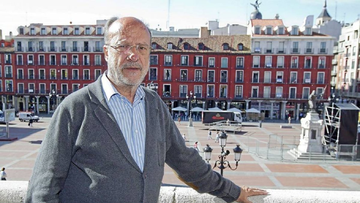 Francisco Javier León de la Riva, candidato a la Alcaldía de Valladolid por el PP.-J. M. Lostau