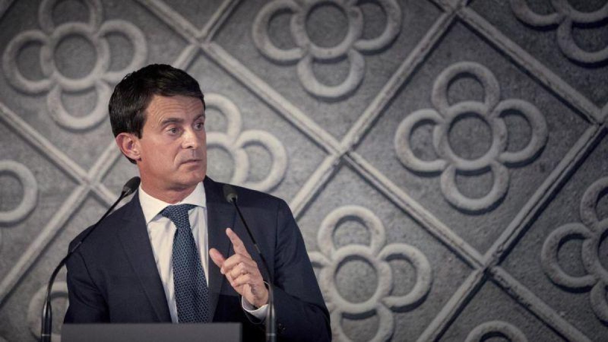 Manuel Valls en una foto de archivo.-EL PERIÓDICO