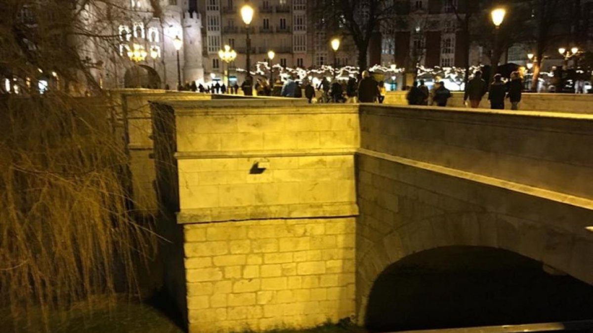 Puente Santa María de Burgos.-EUROPA PRESS