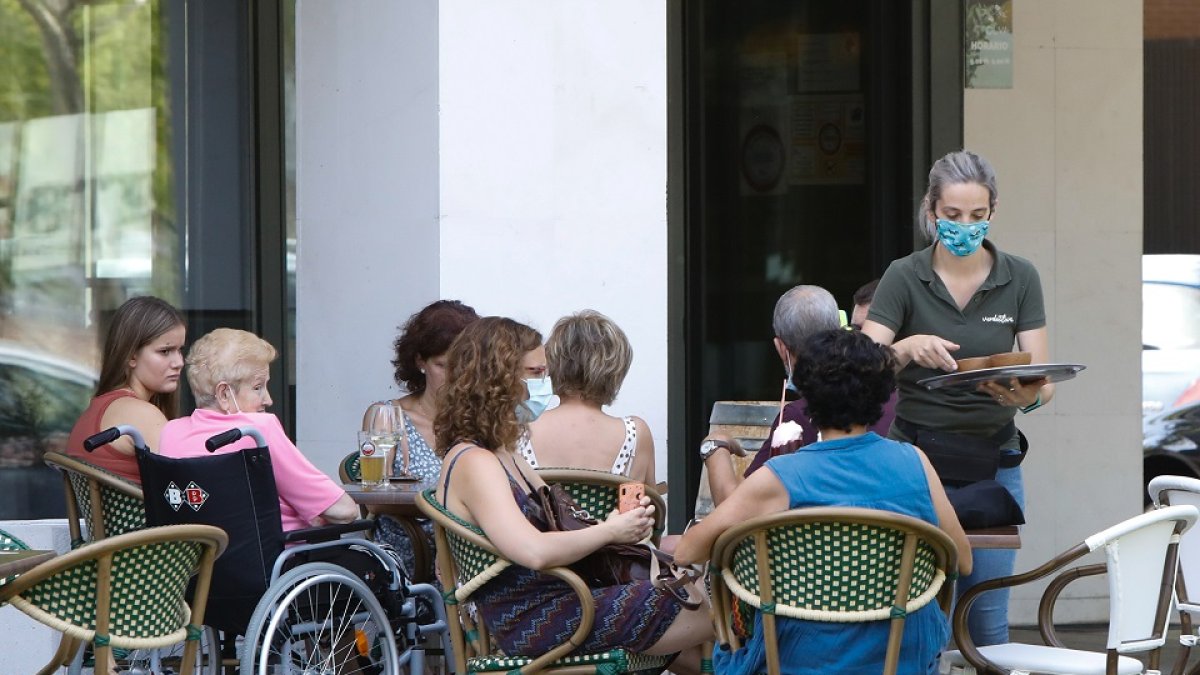 Terraza en Valladolid. - JM LOSTAU