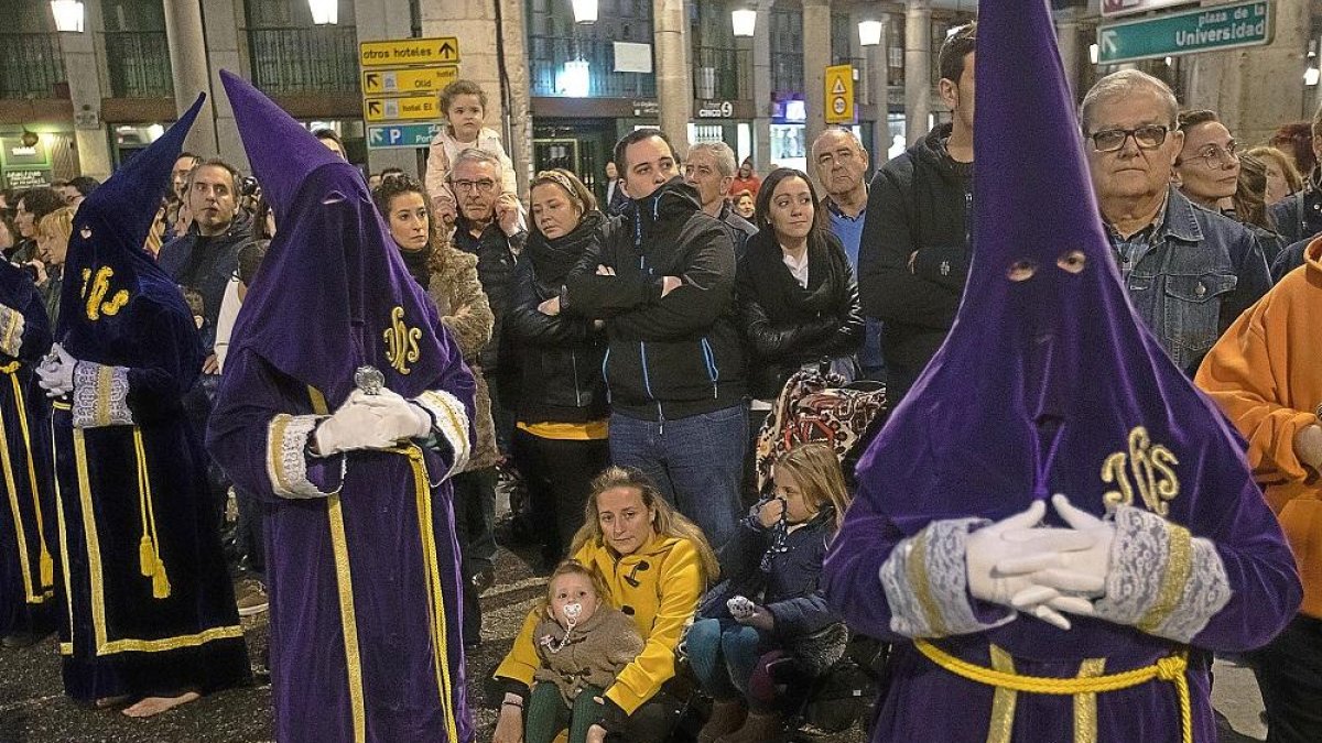 Semana Santa de Valladolid, en una imagen de archivo. -E. M.