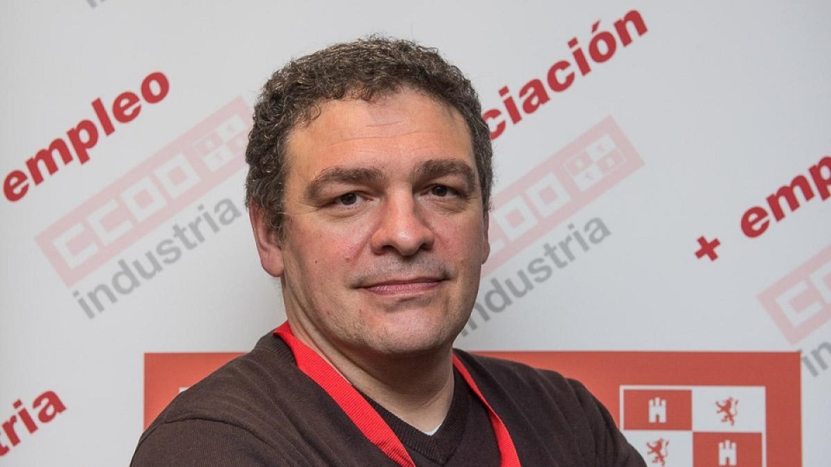 Jesús Emilio Izquierdo Heras, responsable de Comisiones Obreras de Industria en Valladolid en una imagen de archivo. -E. M.