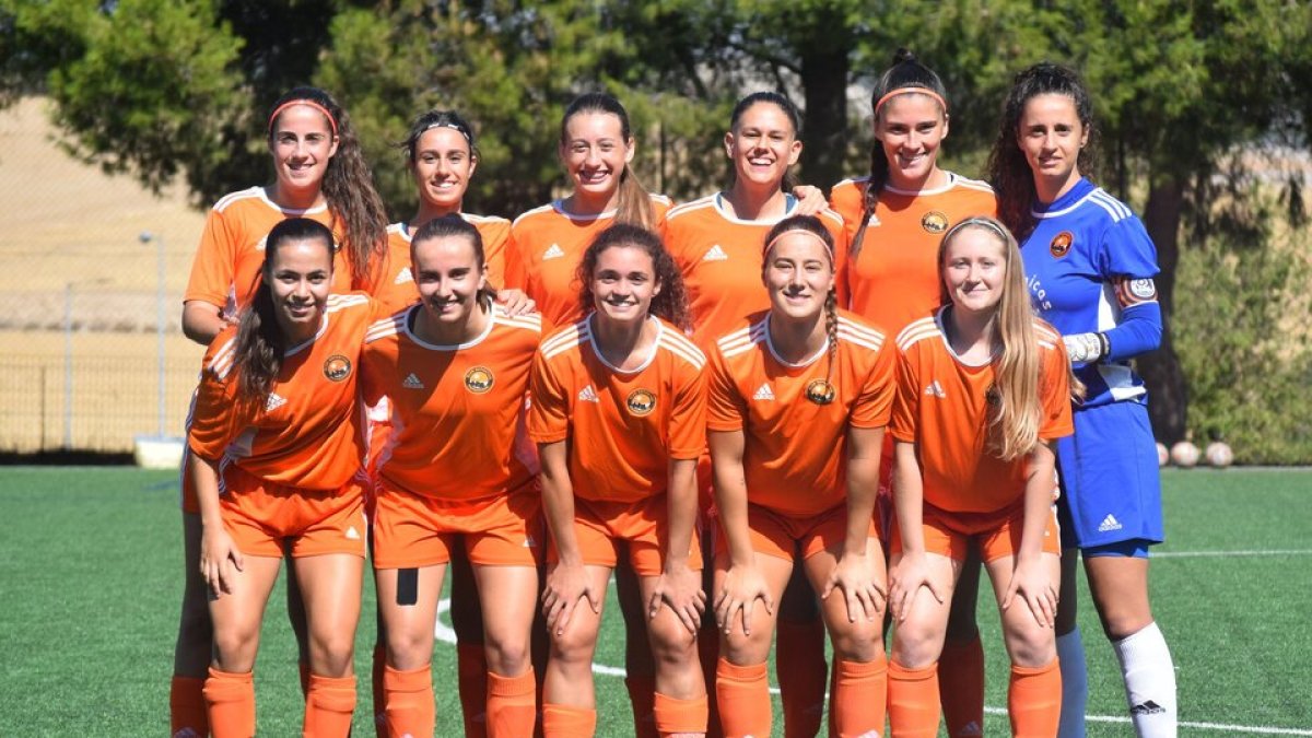 Once del Parquesol en un duelo de pretemporada. / CD PARQUESOL