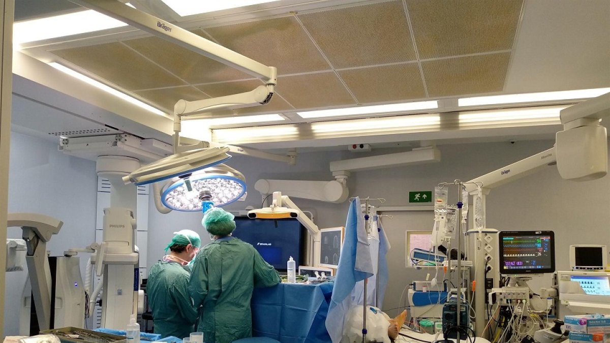 Quirófano. - EUROPA PRESS - Archivo