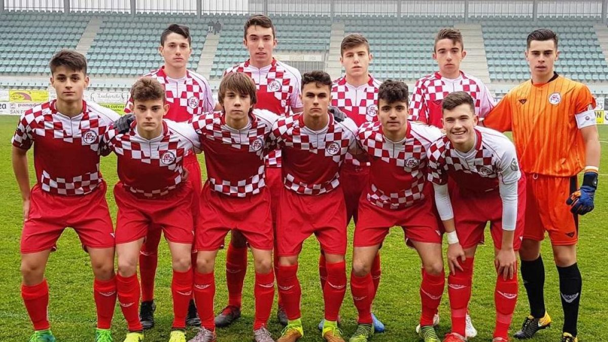 Selección sub’18 de Castilla y León que acude al Campeonato de España.-EM