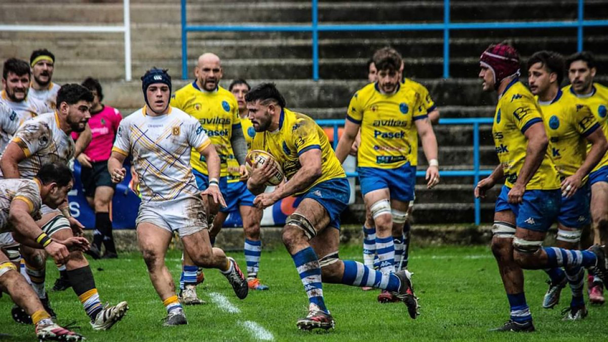 Andrea Mastouri en un partido con Belenos. / FELIPE RICO