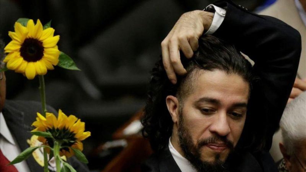Jean Wyllys, el diputado brasileño que ha dejado el país por amenazas de muerte.-UESLEI MARCELINO (REUTERS)
