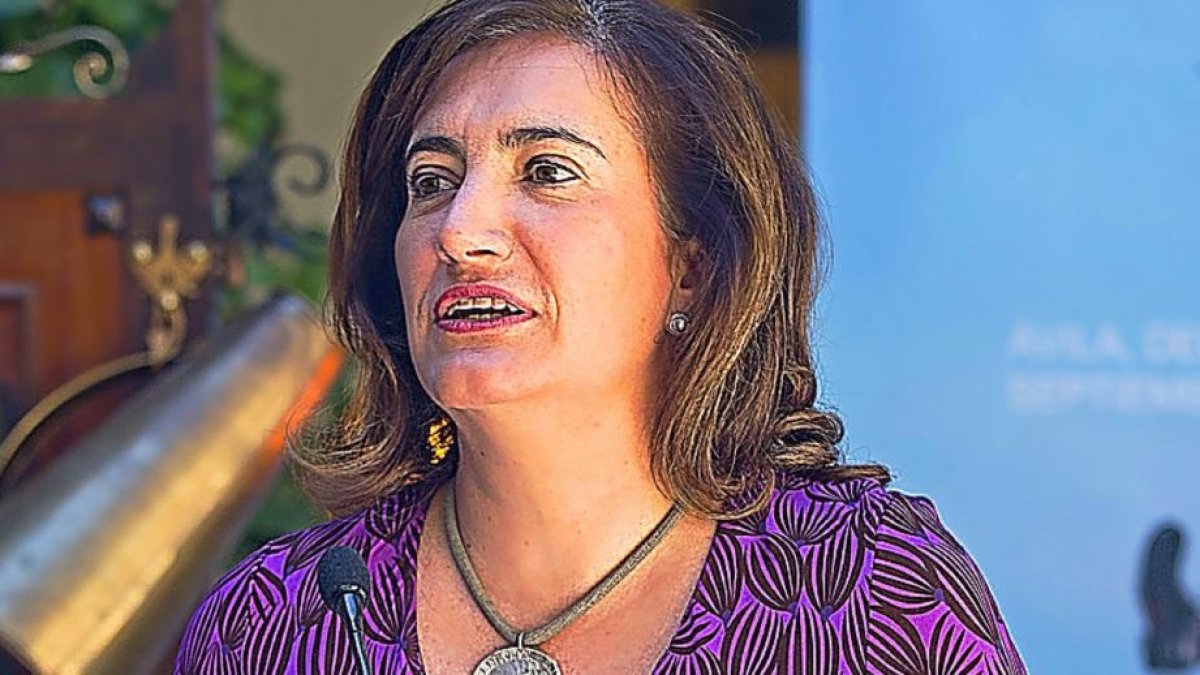 La consejera de Cultura, Turismo y Deportes, María Josefa García Cirac-Ricardo Munoz Martin