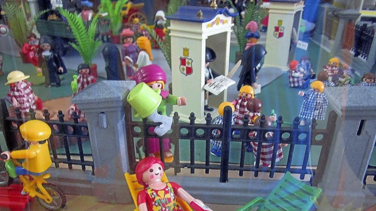 Exposición de playmobil organizada por el colegio La Milagrosa de Tudela de Duero.-ICAL