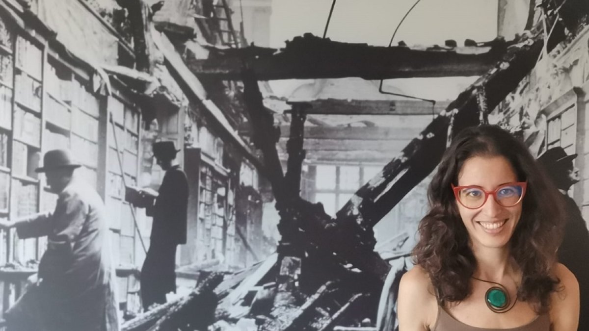 La investigadora vallisoletana Laura Fraile