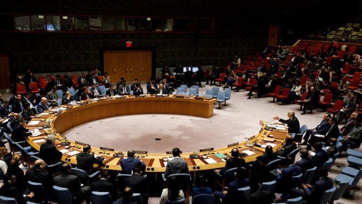 Vista del Consejo de Seguridad de la ONU en Nueva York (EE.UU.).-EFE / JUSTIN LANE / ARCHIVO