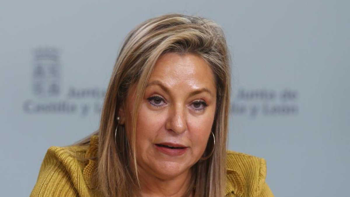 La vicepresidenta y portavoz de la Junta de Castilla y León, Rosa Valdeón, comparece en rueda de prensa posterior al Consejo de Gobierno-Ical
