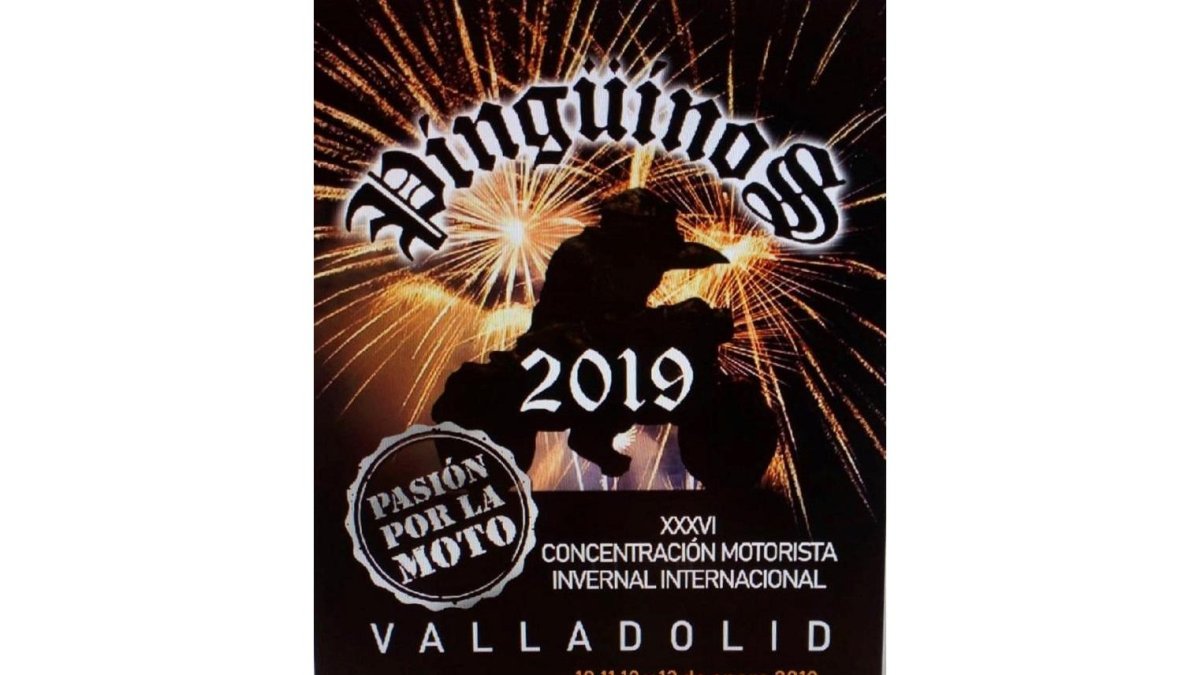 Cartel de la XXXVI edición de Pingüinos.-E.M.