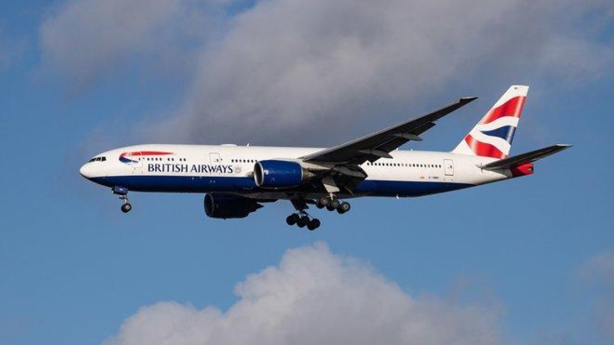Vuelo de la compañía British Airways-NURPHOTO