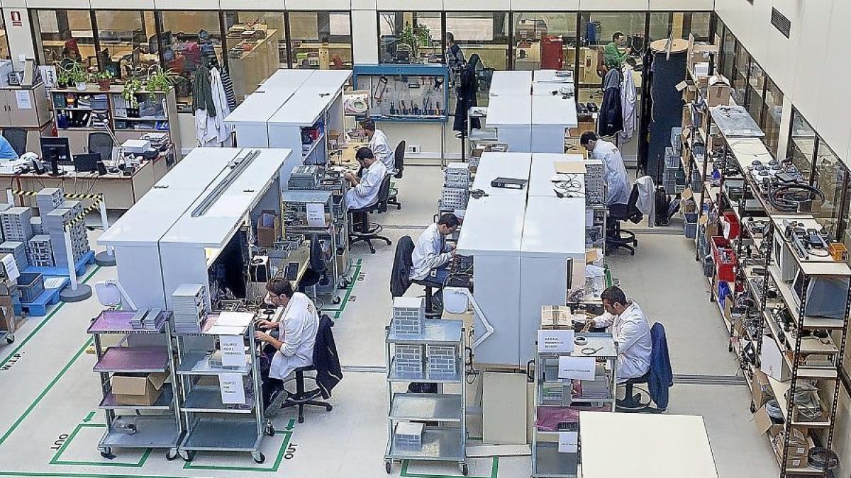 Empresa GMV en el Parque Tecnológico  de Boecillo-E. M.