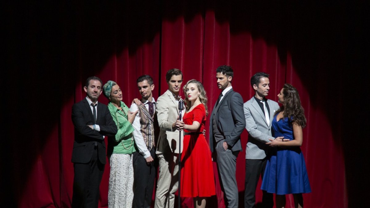 El elenco de Jóvenes Clásicos en 'Canciones de Olmedo'. | OLMEDO CLÁSICO
